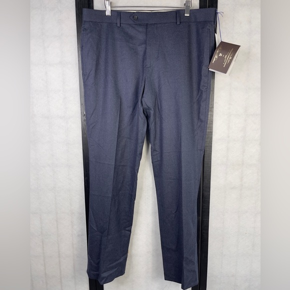 Brooks Brothers Blue Dress Pants Modern Silhouette